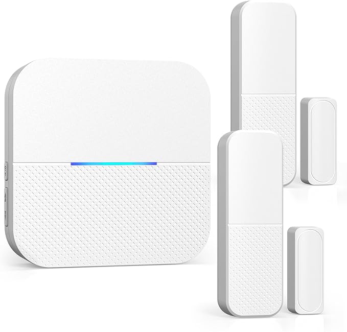 AIDA Door Alarms When Opened Wireless Ring Chime Sensor Alarm by AIDA