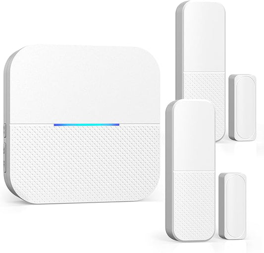 AIDA Door Alarms When Opened Wireless Ring Chime Sensor Alarm by AIDA