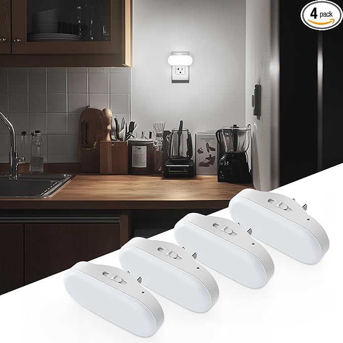 DORESshop Night Lights Plug into Wall Daylight White, Cute Dimmable Led Night by DORESshop