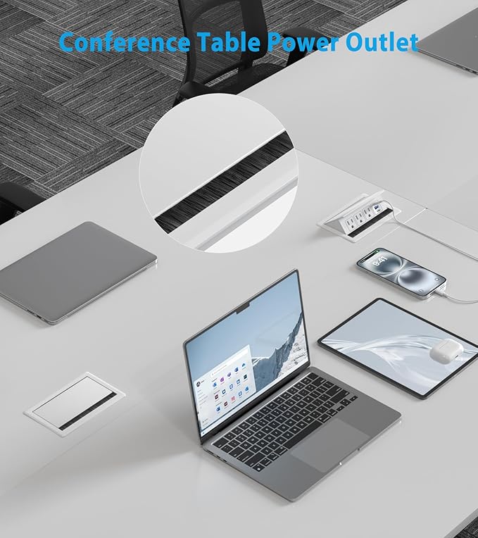 Recessed Conference Table Power Hub - Image 5