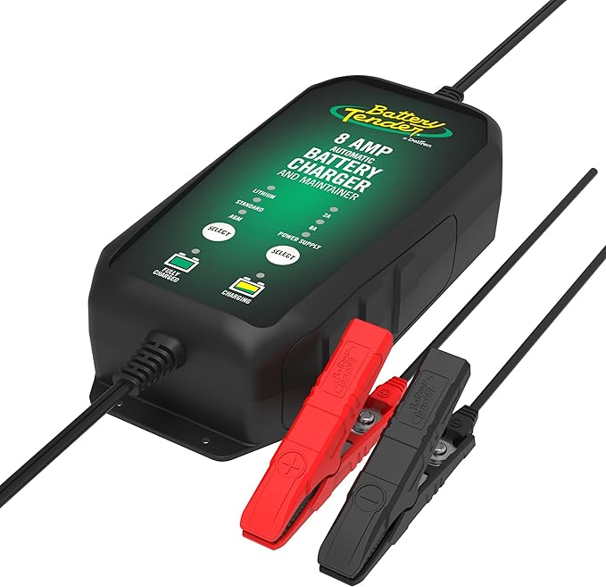 Battery Tender Power Tender 8 AMP / 2 AMP 12V Battery Charger and Maintainer – - Image 2