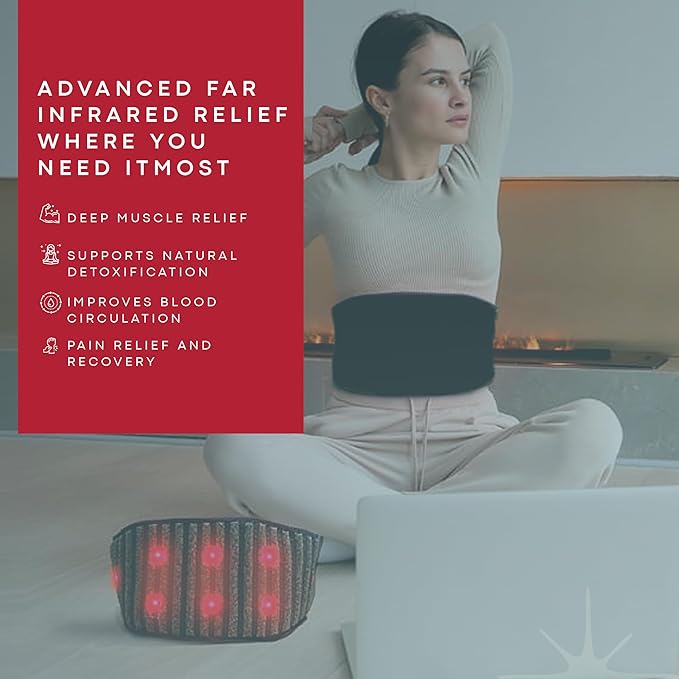 Red Light Therapy for Body – Advanced Infrared Heating Pad - Image 3