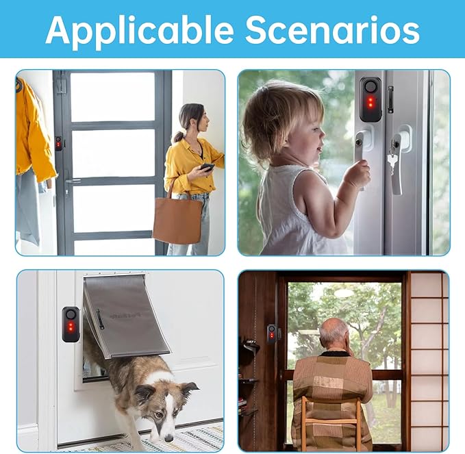 HENDUN Door Chime when Opened, Exterior Door Alarm - Image 3