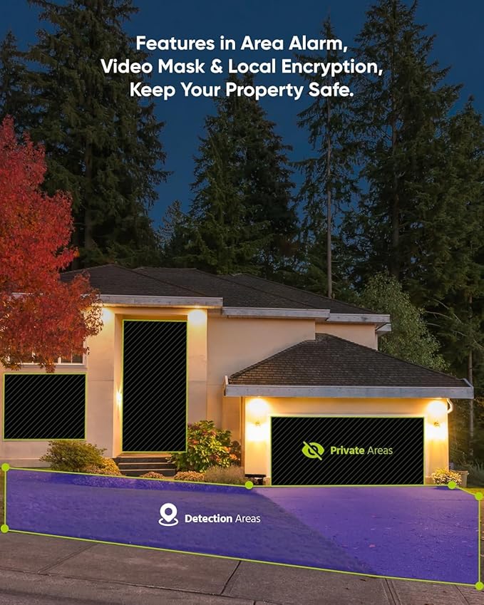 SANNCE 5MP HD PoE Dome Security Camera - 100ft Dual IR Night Vision - Image 4