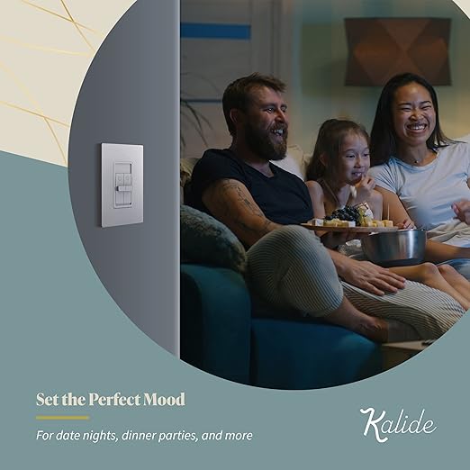 TOPGREENER Elite Series Kalide Dual Load Dimmer Light Switch, Double LED Dimmer - Image 6