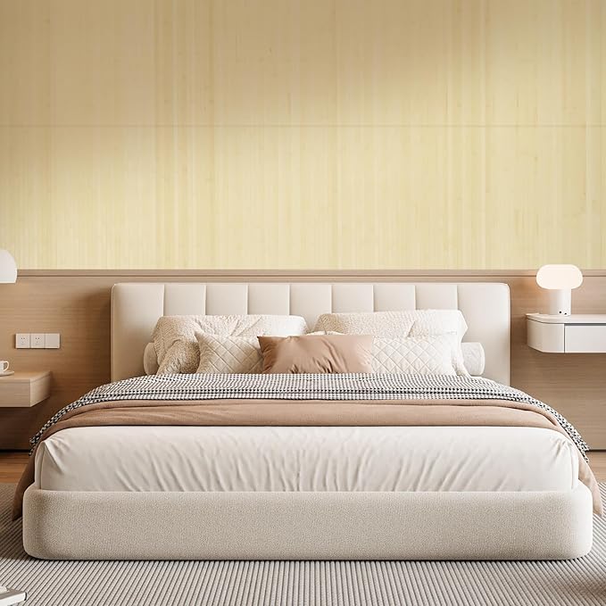 OUZUGIE 1 Pack 96x24 Inch Natural Bamboo Wall Panel – Raw Pole Wrap Paneling - Image 8