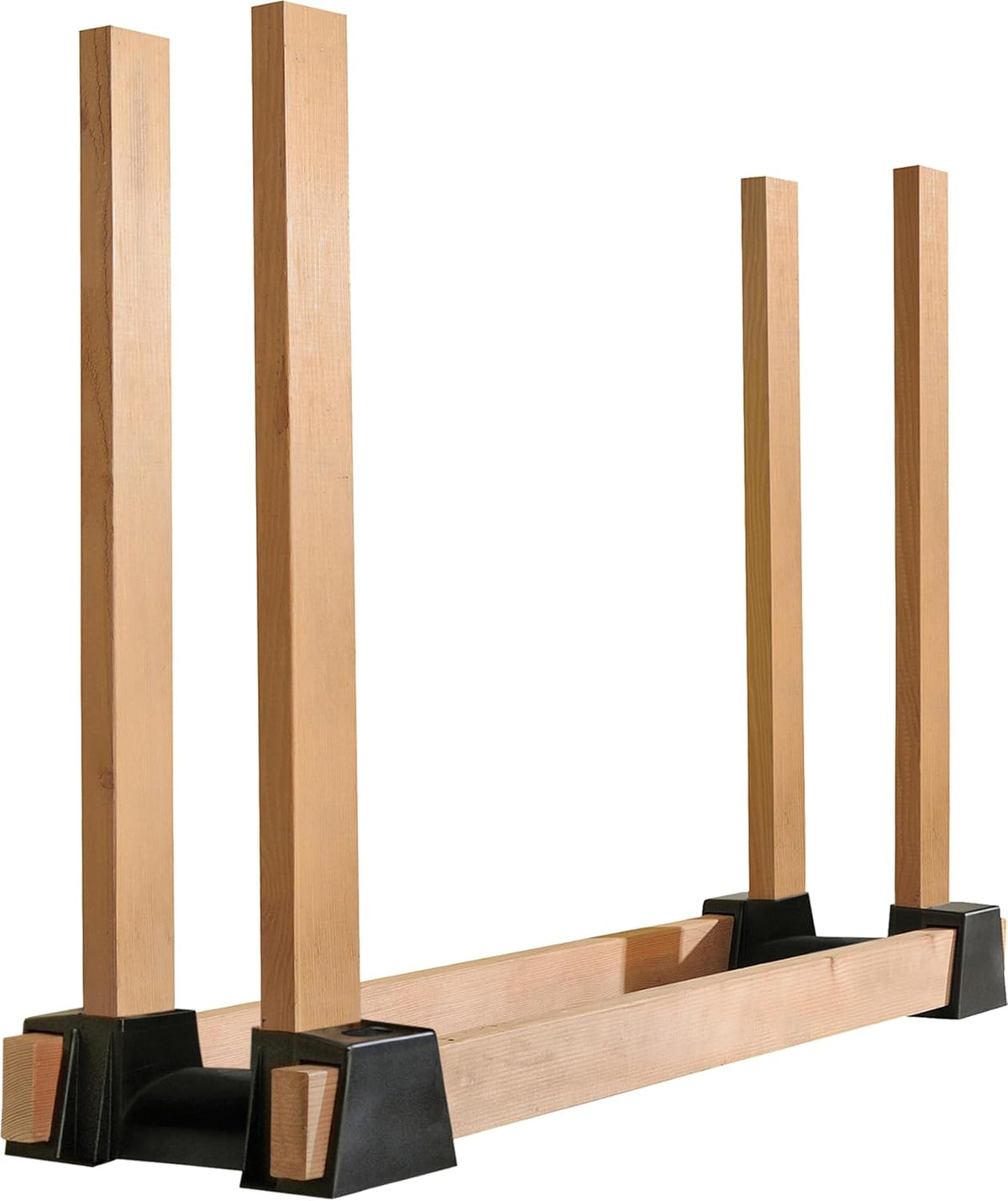 shelterlogic lumberrack firewood rack adjustable plastic bracket kit, main product view