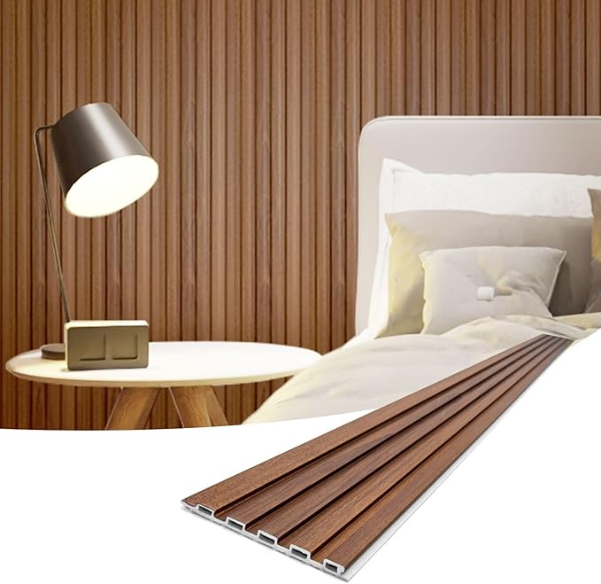 Art3d Slat Wall Panels, WPC Soundproof 3D Wall Paneling by Art3d