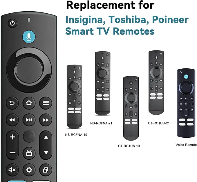 Replacement All Fire Smart TV Remote, Compatible - Image 3