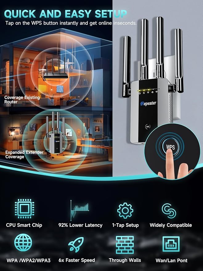 2026 New WiFi Extender Signal Booster - Image 7
