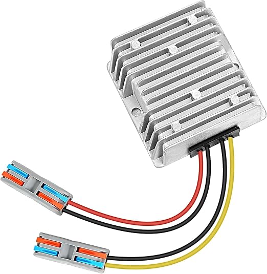 Gebildet DC Voltage Converter Regulator +2 pcs Wire Connecttor DC 24V Step-Down - Image 2