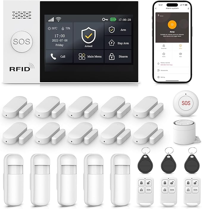 LWOHSI Wireless Home Alarm System by LWOHSI
