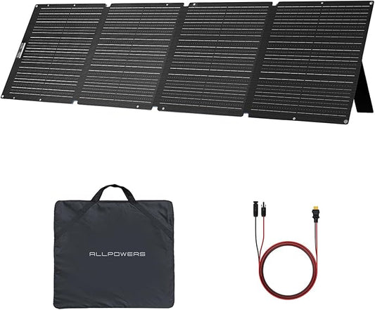 ALLPOWERS SOLAX SE200 200W Portable Folding Solar Panel, High-Efficiency by ALLPOWERS