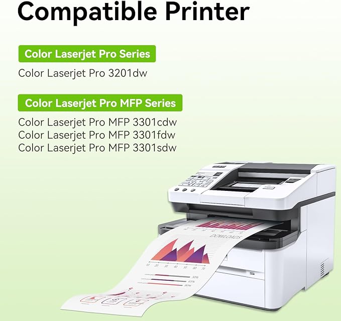 swiss toner 218X Toner Cartridges 4 Pack Compatible Replacement - Image 3