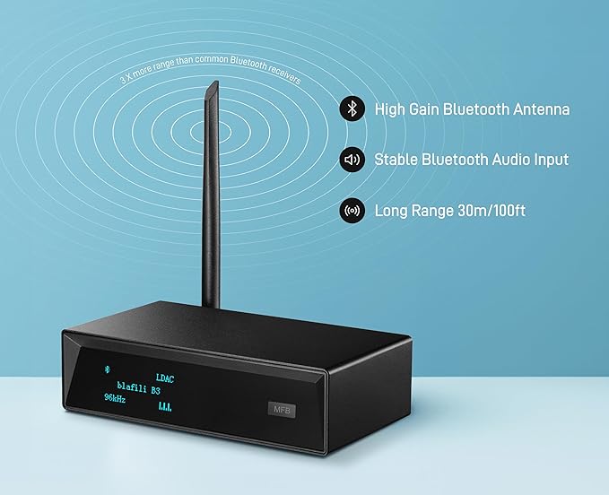 blafili B3 Professional XLR Bluetooth v5.1 Music Receiver, LDAC & aptX HD - Image 6