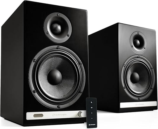 Audioengine HD6 Premium Powered Bookshelf Speakers | 150W Audiophile-Grade by Audioengine