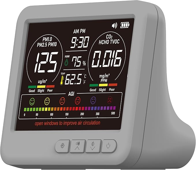 Professional Indoor Air Quality Monitor by AirWhisperAirQualityMonitor