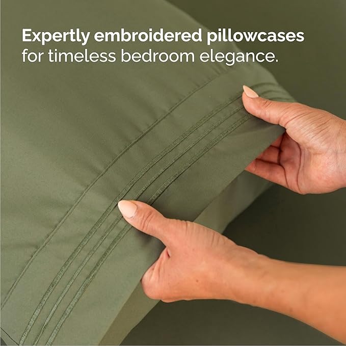 Cal King Size 4 Piece Sheet Set - Image 6