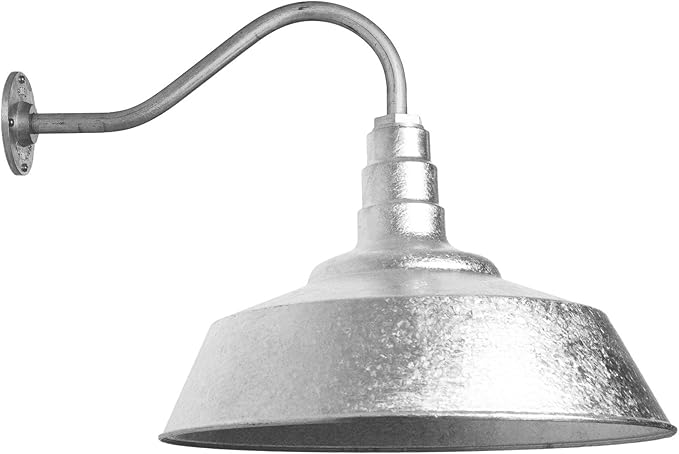 Steel Lighting Co. Large Outdoor Barn Light | Gooseneck Light Fixture | Made in by SteelLightingCo