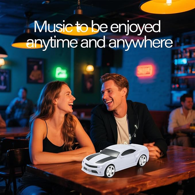 WSTER Sports Car Model Bluetooth Speaker - Image 5