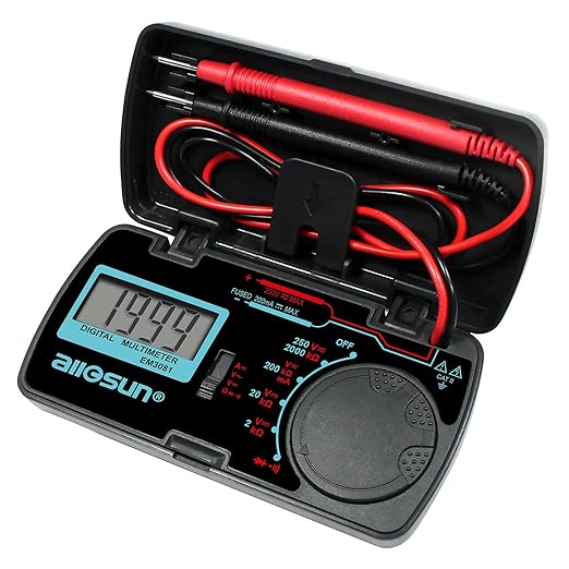 ALLOSUN Digital Multimeter/DMM/Multi Tester Amp/Ohm/Volt Meter/Diode and by ZhangzhouEasternTechnologyGroup