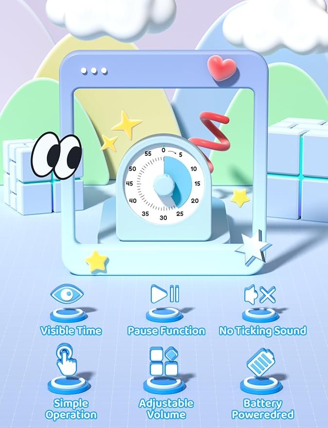 LIORQUE Visual Timer for Kids - Image 2