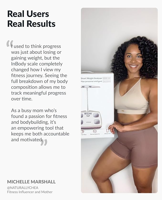InBody Dial H20 | Body Composition Scale Most Accurate | Smart Scale - Image 7