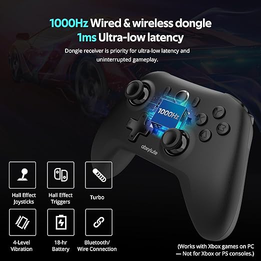 C6 Wireless PC Controller, Nintendo Switch, Switch 2, Steam Deck, Android - Image 2
