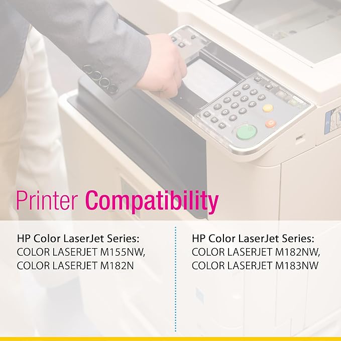 CS Replacement Compatible with HP M183FW Toner Cartridge W2312A to use with - Image 5