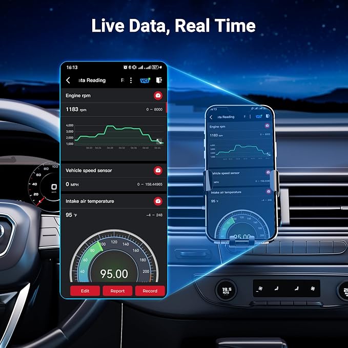 GOOLOO DEEPSCAN DS100 OBD2 Scanner Bluetooth，All System Diagnostic Tool Car - Image 7