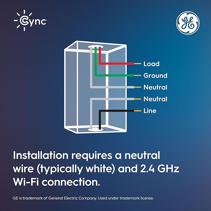 GE Cync Paddle Dimmer Smart Switch, Highly Customizable Dimmer Switch, Works - Image 7