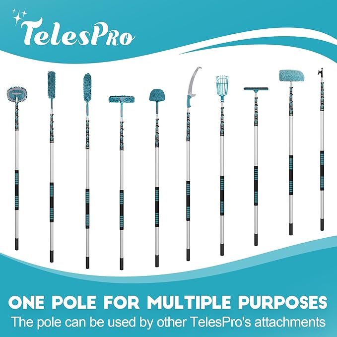 TelesPro 30 Feet High Reach Window Squeegee - Image 6