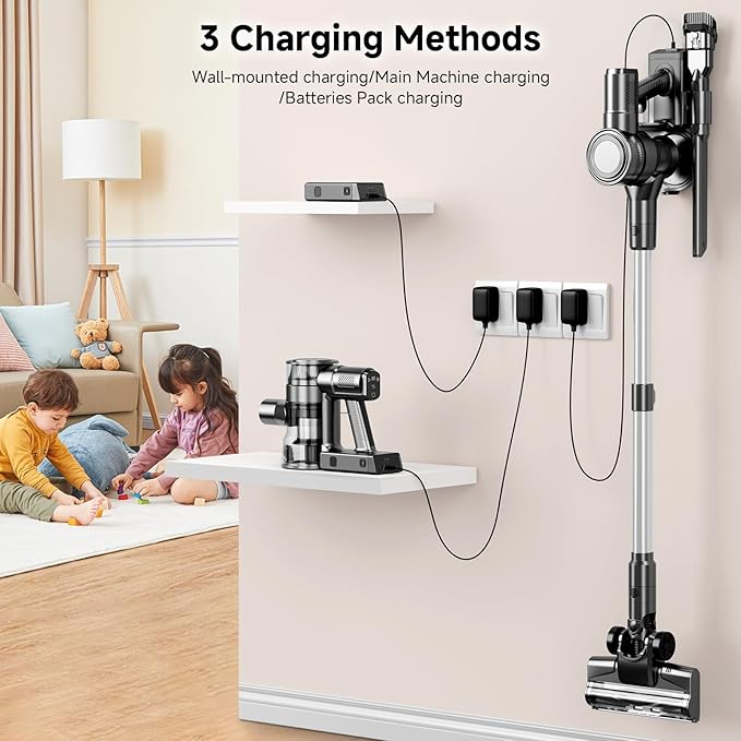 Cordless Vacuum Cleaner, 35Kpa Vacuum Cleaner - Image 9