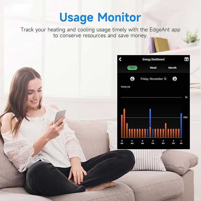 Smart Thermostat for House, WiFi Thermostat Compatible - Image 6