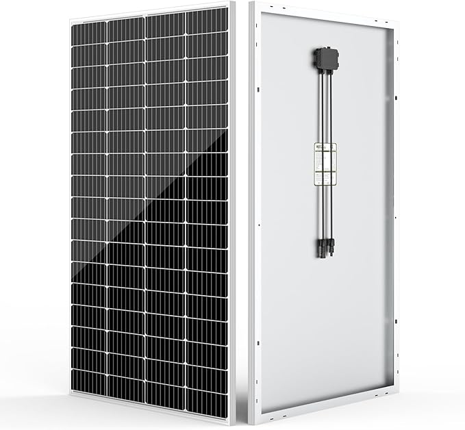 HQST 200W Solar Panel, 9BB Monocrystalline Solar Panels by HQST