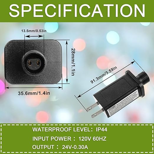 SIGANDG 24V 7.2W LED Transformer Replacement Class 2 Power Supply - Image 2