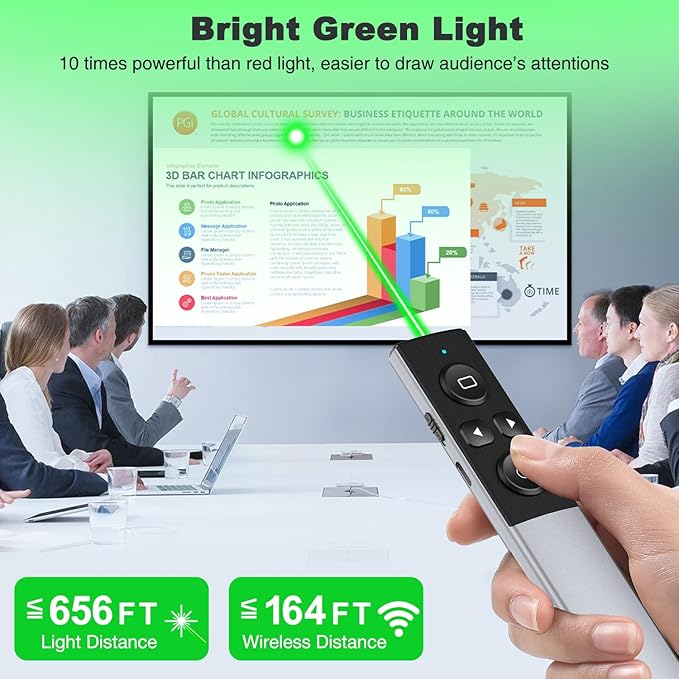 Presentation Clicker Wireless Presenter Remote - Image 2
