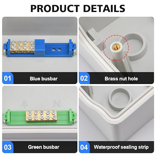 Mollom 12 Way HA Series Power Distribution Box - Image 5