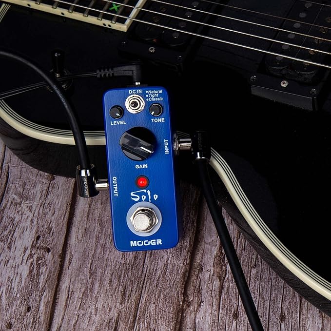 MOOER Solo distortion guitar pedal, high gain distortion, 3 modes, - Image 6