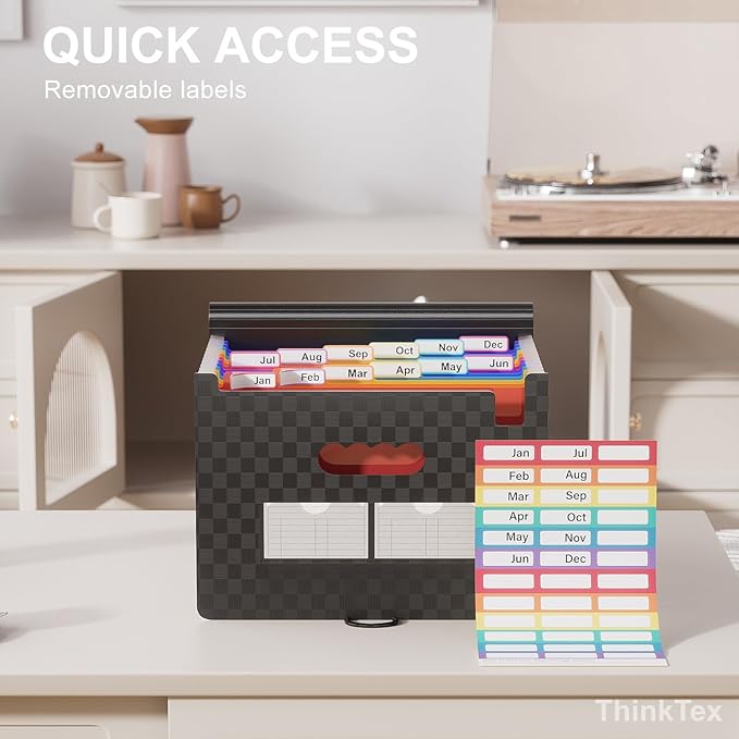 ThinkTex Accordion File Organizer, 12 - Image 3