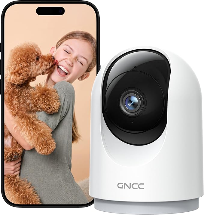 GNCC Indoor Security Camera, 2K Cameras by GNCC