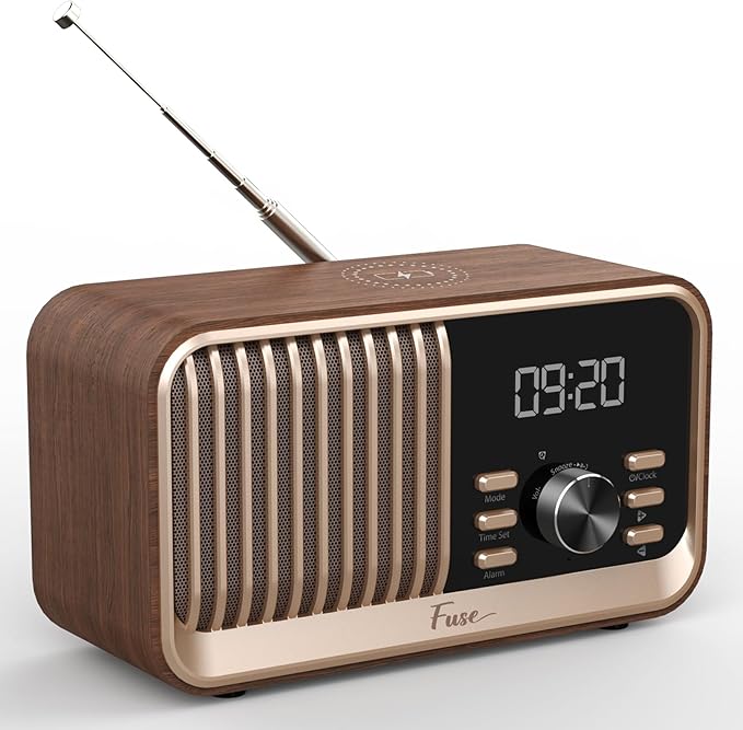 Fuse Hark Bluetooth Radio Speaker | Wireless 10W Charger | FM Radio Speaker by FuseAudio