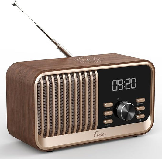 Fuse Hark Bluetooth Radio Speaker | Wireless 10W Charger | FM Radio Speaker by FuseAudio