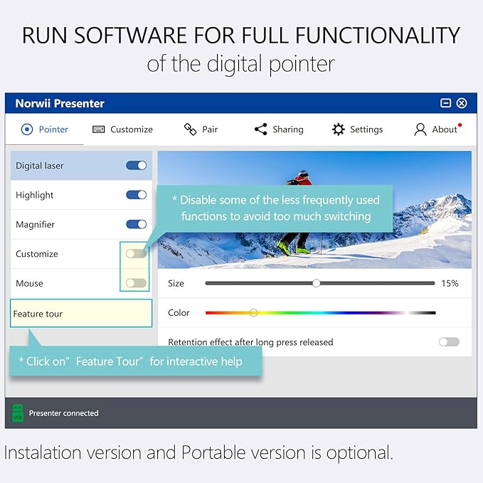 Norwii Presentation Clicker - Image 3