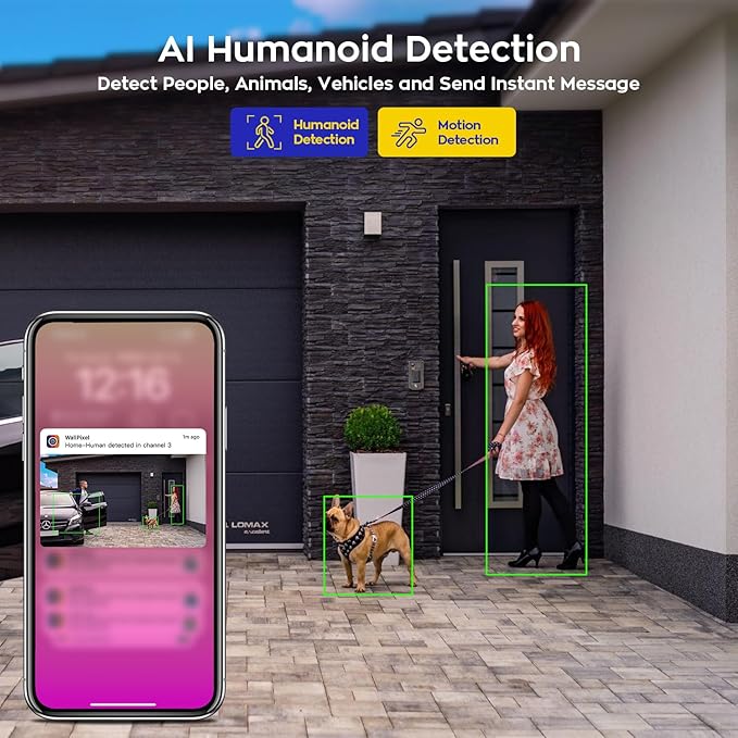 xmartO 6MP 2-in-1 WiFi 6 Home Security Camera - Image 6