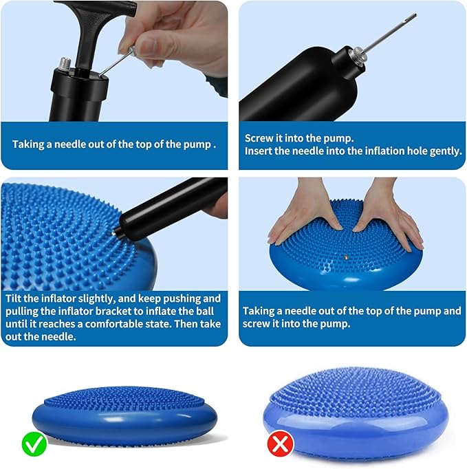 Wobble Cushion Set for Sensory Kids and Balance Training - Image 5