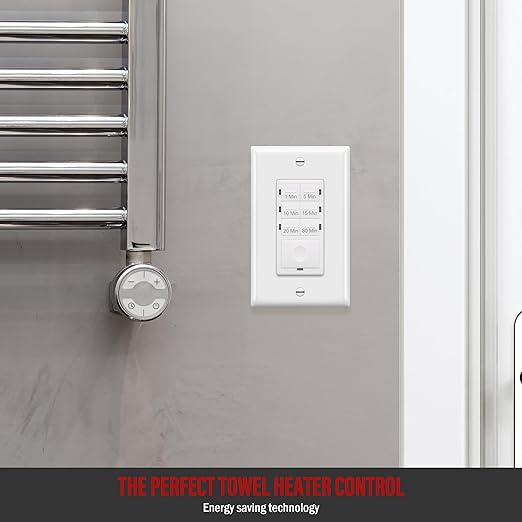 ENERLITES 30-Minute No Neutral Countdown Timer Switch, 1-5-10-15-20-30 Min - Image 4
