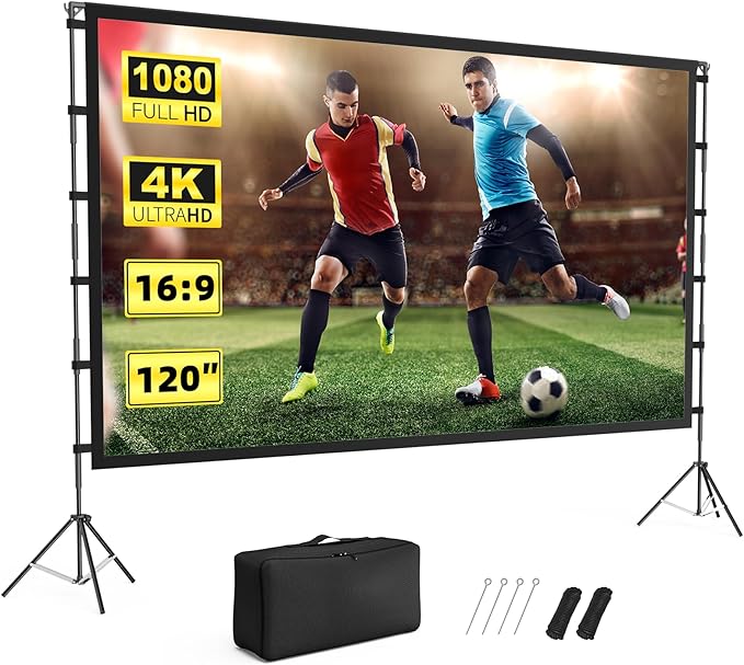 Projector Screen Outdoor, Vamvo Projector Screen by Vamvo