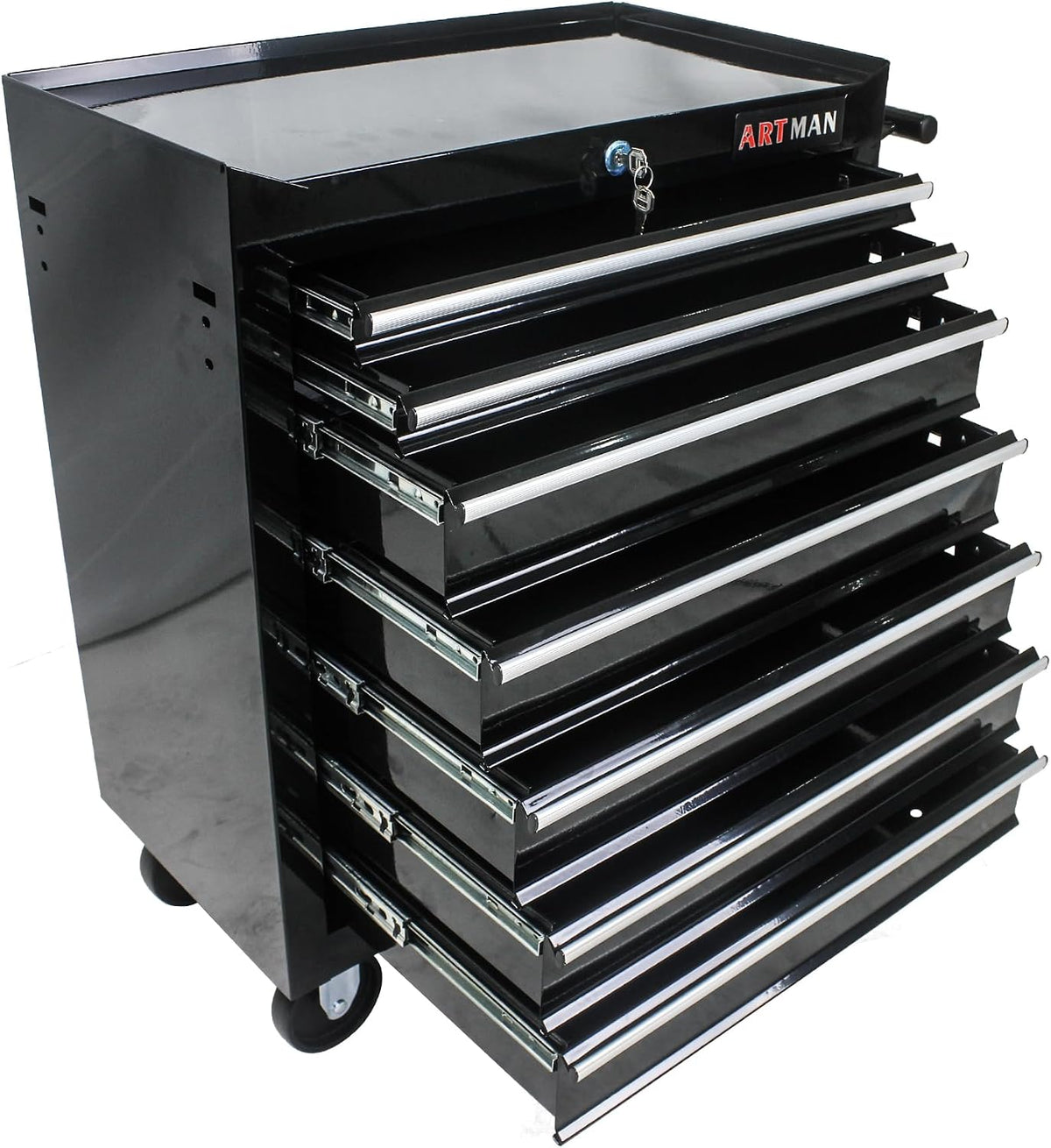 tool chest with 7-drawer tool box organizers and, main product view