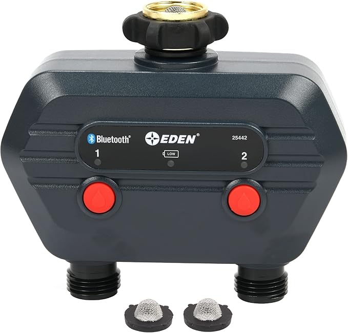 Eden 93442 2-Zone Bluetooth Water Timer by EDEN